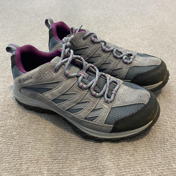 Columbia Shoes Womens Size 8.5 Waterproof Hiking Trail Outdoor BL5372 Sneakers - Picture 1 of 9